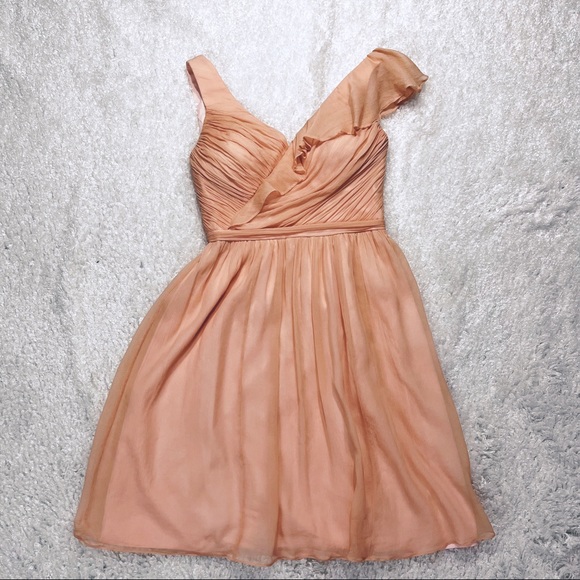 J. Crew Silk Chiffon Bridesmaid Dress - Picture 13 of 15